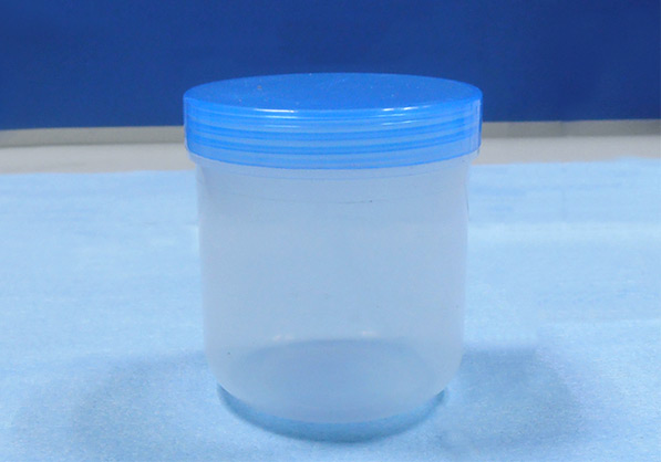 Special mixing cup: 125ml flat cup